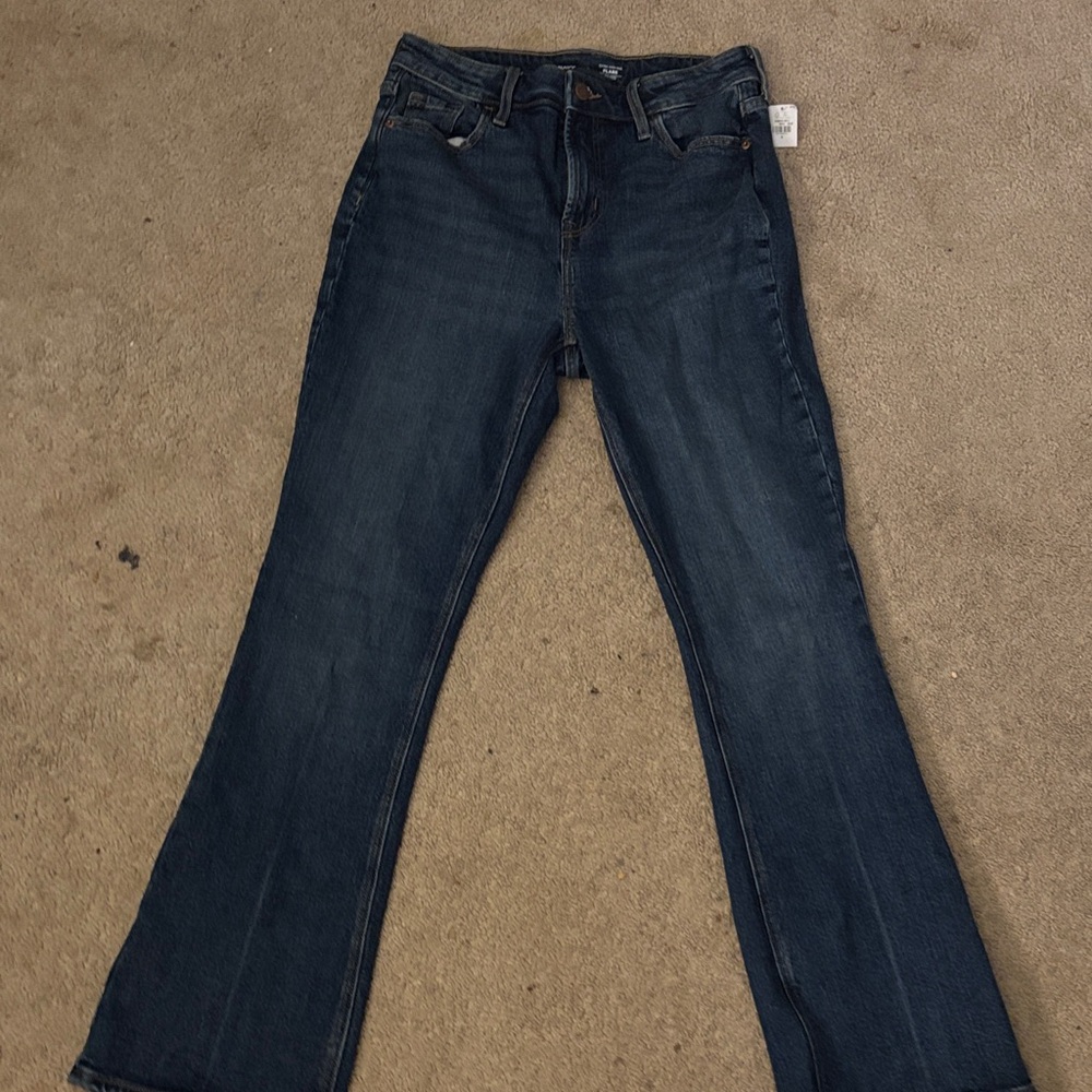 Old Navy Dark Blue Flare Jeans